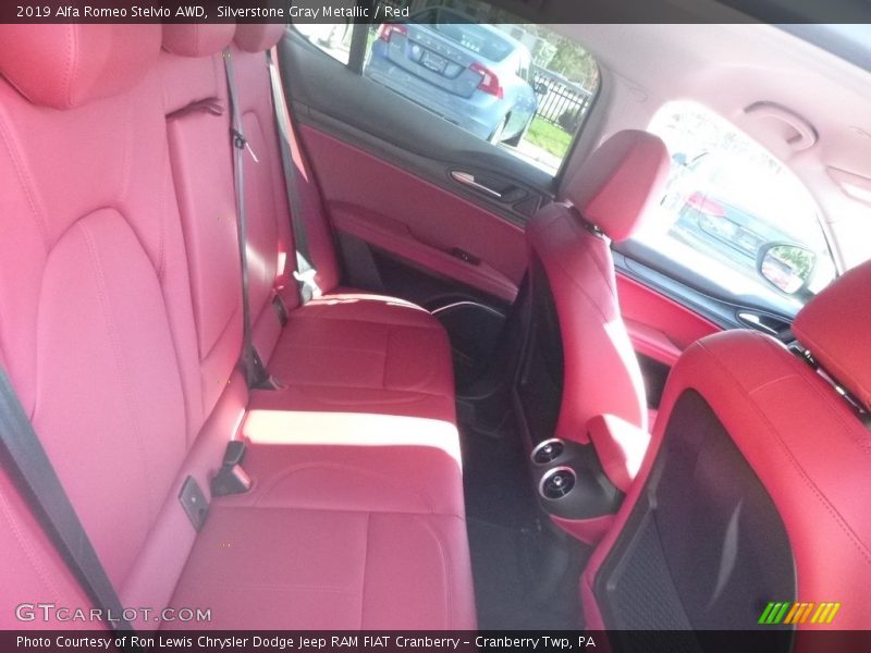 Rear Seat of 2019 Stelvio AWD
