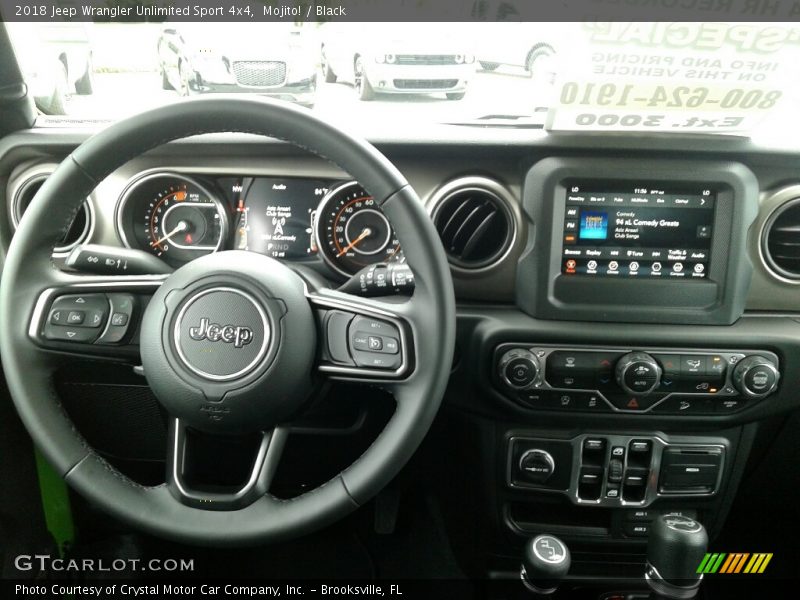 Mojito! / Black 2018 Jeep Wrangler Unlimited Sport 4x4