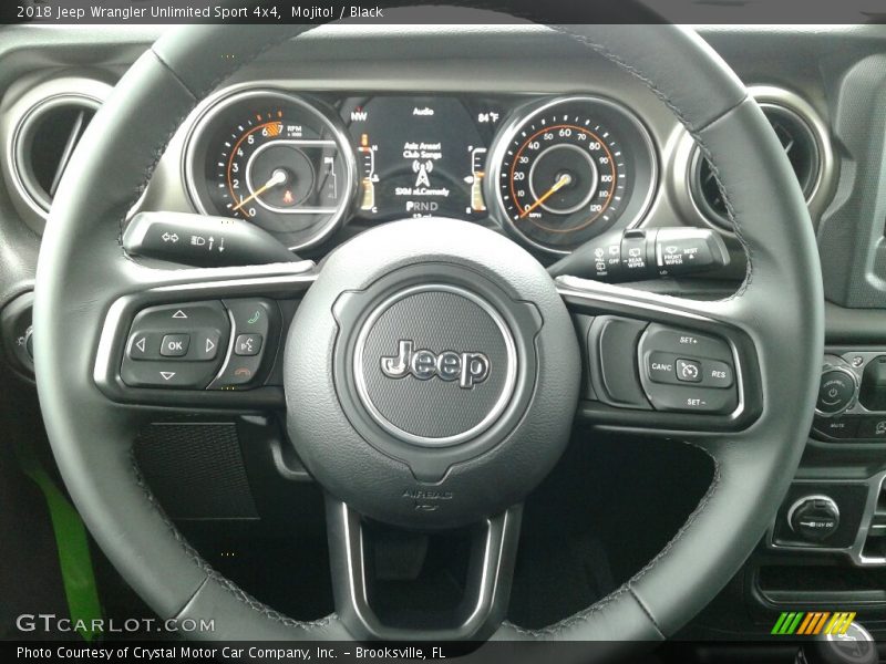 Mojito! / Black 2018 Jeep Wrangler Unlimited Sport 4x4