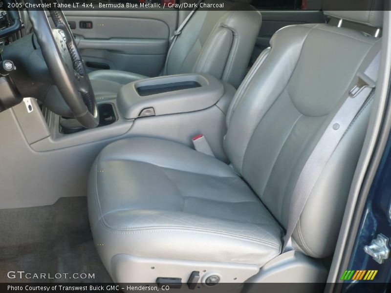Bermuda Blue Metallic / Gray/Dark Charcoal 2005 Chevrolet Tahoe LT 4x4