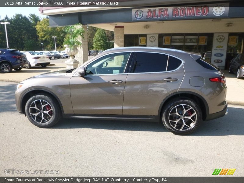  2019 Stelvio Ti AWD Imola Titanium Metallic