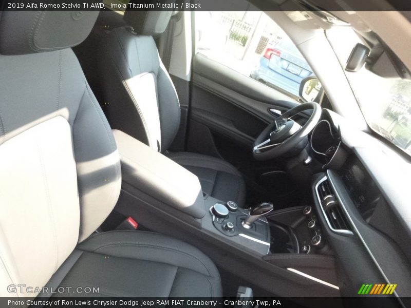 Imola Titanium Metallic / Black 2019 Alfa Romeo Stelvio Ti AWD