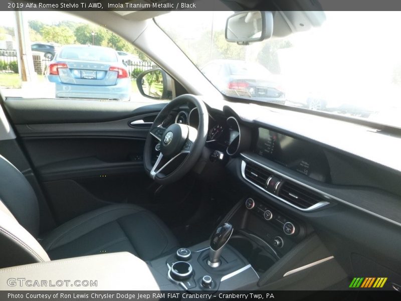 Imola Titanium Metallic / Black 2019 Alfa Romeo Stelvio Ti AWD