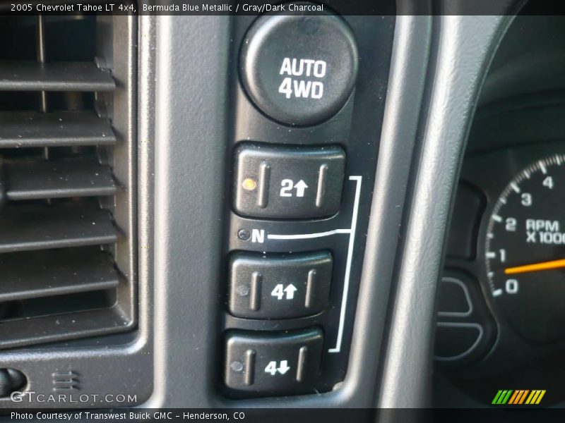 Bermuda Blue Metallic / Gray/Dark Charcoal 2005 Chevrolet Tahoe LT 4x4
