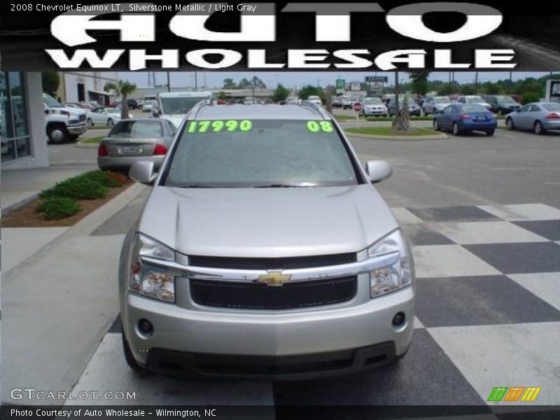 Silverstone Metallic / Light Gray 2008 Chevrolet Equinox LT