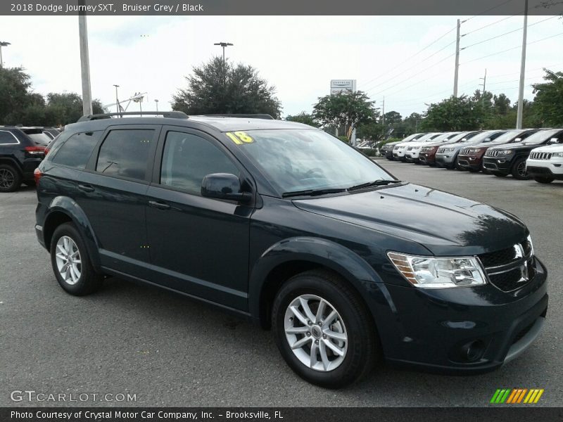 Bruiser Grey / Black 2018 Dodge Journey SXT