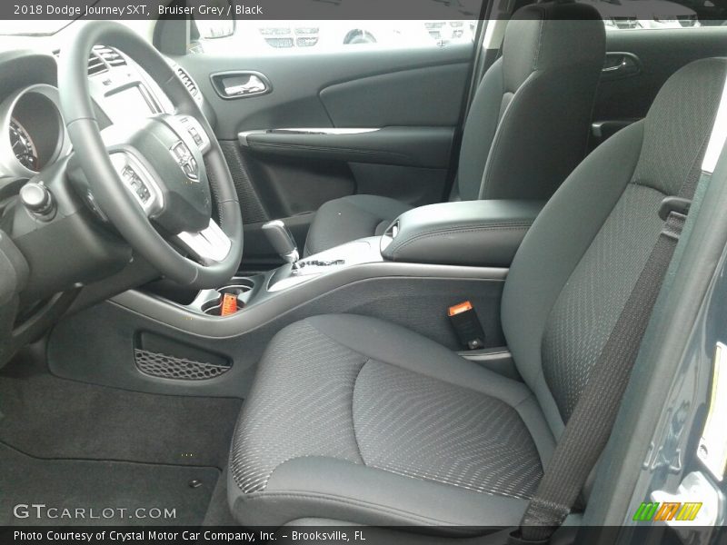 Bruiser Grey / Black 2018 Dodge Journey SXT