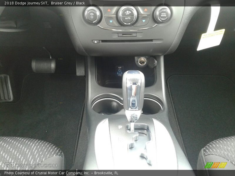 Bruiser Grey / Black 2018 Dodge Journey SXT
