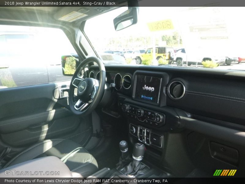 Sting-Gray / Black 2018 Jeep Wrangler Unlimited Sahara 4x4