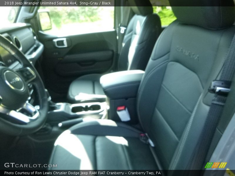 Sting-Gray / Black 2018 Jeep Wrangler Unlimited Sahara 4x4
