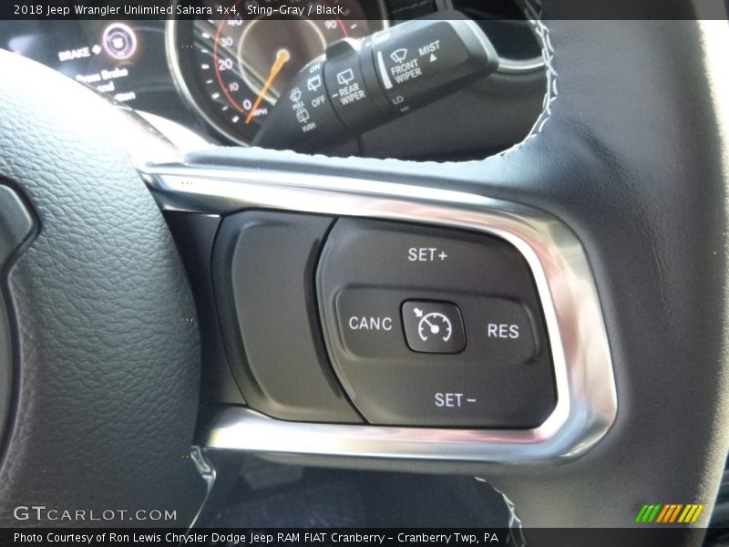  2018 Wrangler Unlimited Sahara 4x4 Steering Wheel