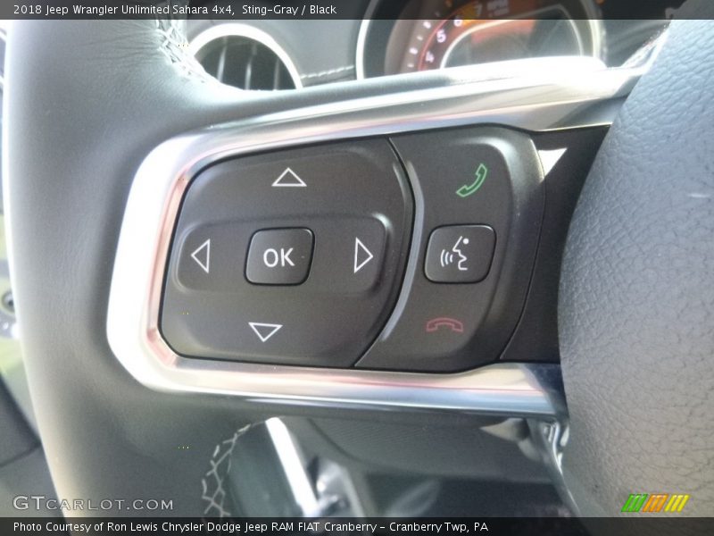  2018 Wrangler Unlimited Sahara 4x4 Steering Wheel