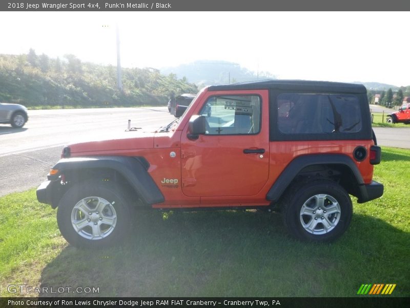 Punk'n Metallic / Black 2018 Jeep Wrangler Sport 4x4