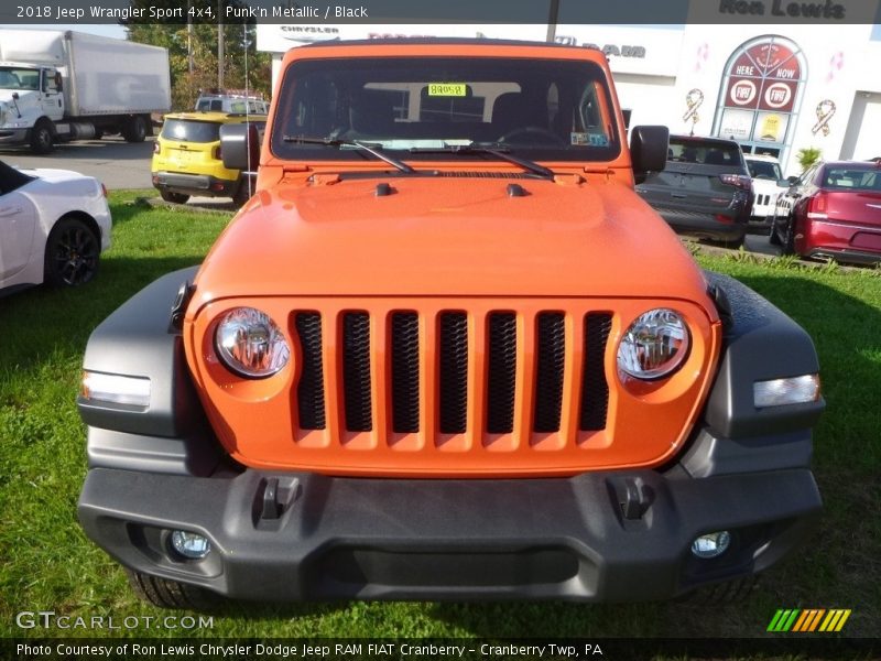 Punk'n Metallic / Black 2018 Jeep Wrangler Sport 4x4