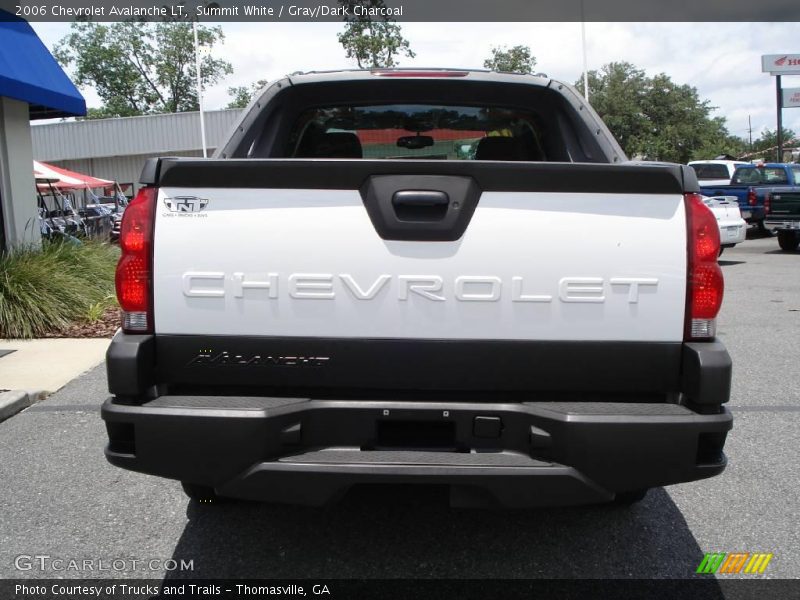 Summit White / Gray/Dark Charcoal 2006 Chevrolet Avalanche LT