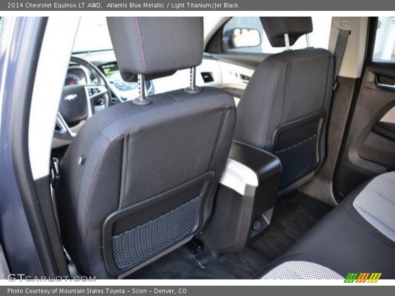 Atlantis Blue Metallic / Light Titanium/Jet Black 2014 Chevrolet Equinox LT AWD