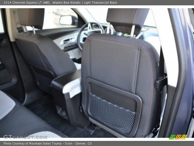 Atlantis Blue Metallic / Light Titanium/Jet Black 2014 Chevrolet Equinox LT AWD