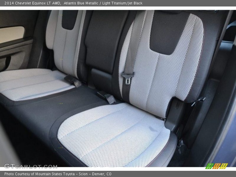 Atlantis Blue Metallic / Light Titanium/Jet Black 2014 Chevrolet Equinox LT AWD