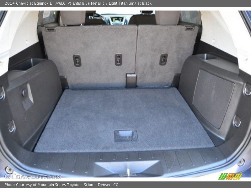 Atlantis Blue Metallic / Light Titanium/Jet Black 2014 Chevrolet Equinox LT AWD