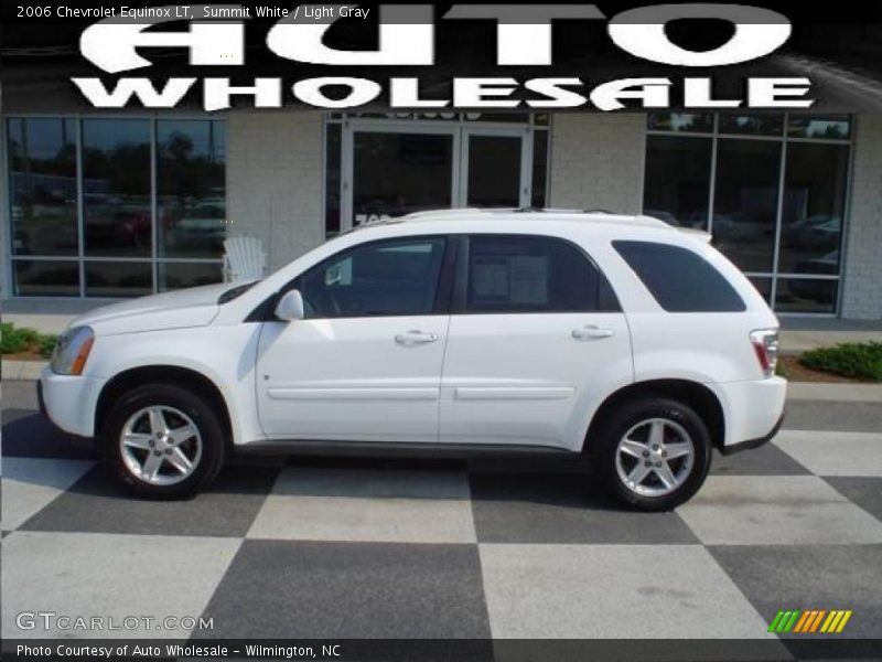 Summit White / Light Gray 2006 Chevrolet Equinox LT