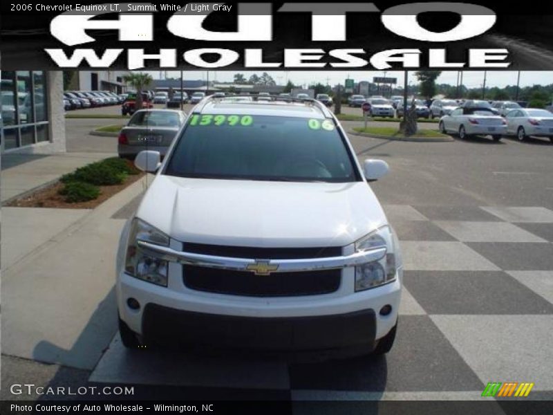 Summit White / Light Gray 2006 Chevrolet Equinox LT