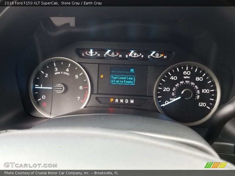 Stone Gray / Earth Gray 2018 Ford F150 XLT SuperCab