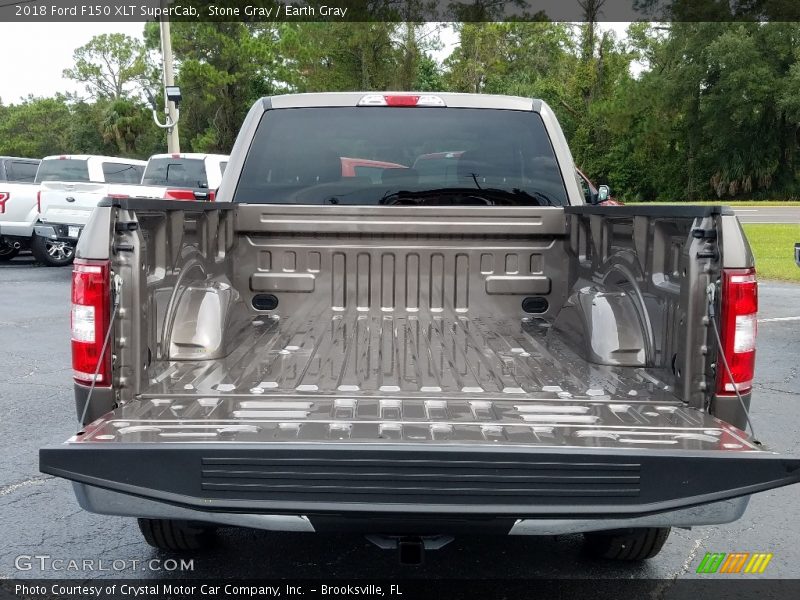 Stone Gray / Earth Gray 2018 Ford F150 XLT SuperCab