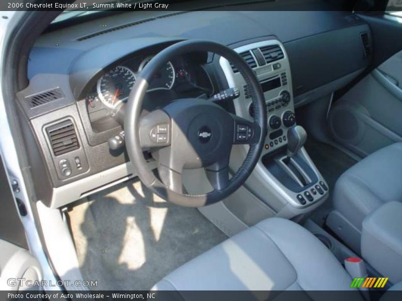 Summit White / Light Gray 2006 Chevrolet Equinox LT