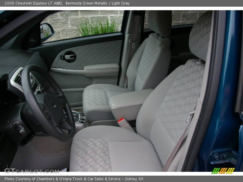 Bermuda Green Metallic / Light Gray 2006 Chevrolet Equinox LT AWD