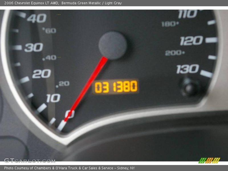 Bermuda Green Metallic / Light Gray 2006 Chevrolet Equinox LT AWD