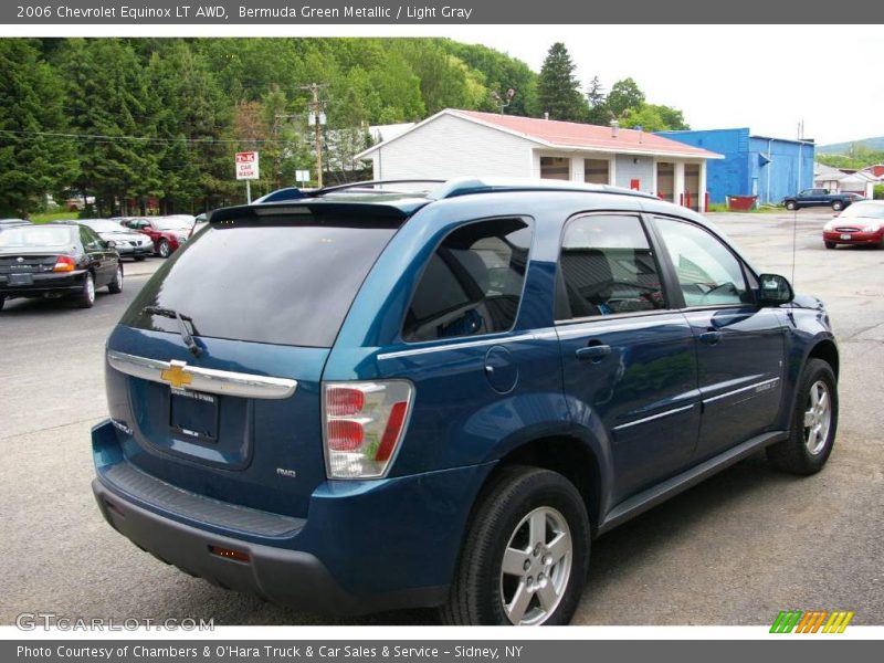 Bermuda Green Metallic / Light Gray 2006 Chevrolet Equinox LT AWD