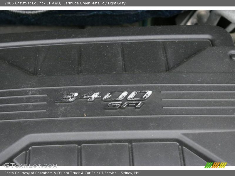 Bermuda Green Metallic / Light Gray 2006 Chevrolet Equinox LT AWD