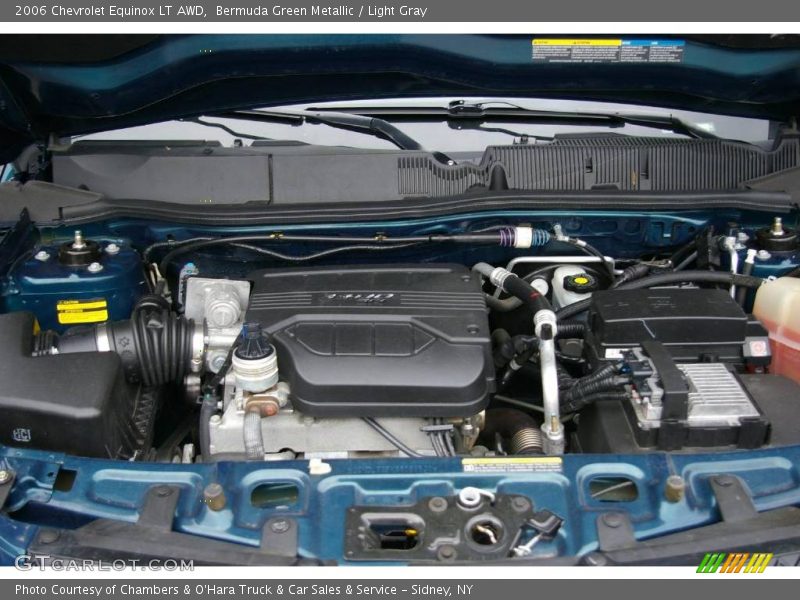 Bermuda Green Metallic / Light Gray 2006 Chevrolet Equinox LT AWD