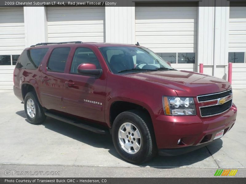 Red Jewel Tintcoat / Ebony 2009 Chevrolet Suburban LT 4x4
