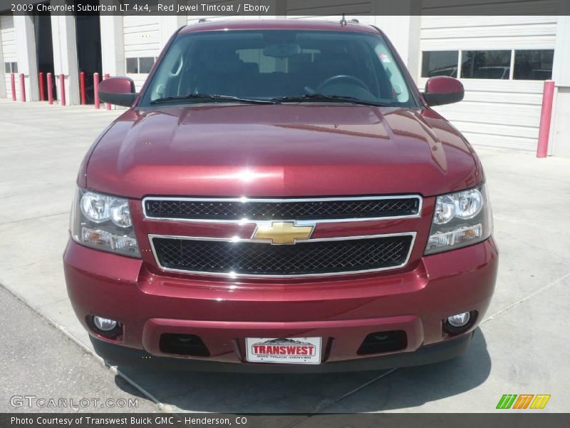 Red Jewel Tintcoat / Ebony 2009 Chevrolet Suburban LT 4x4
