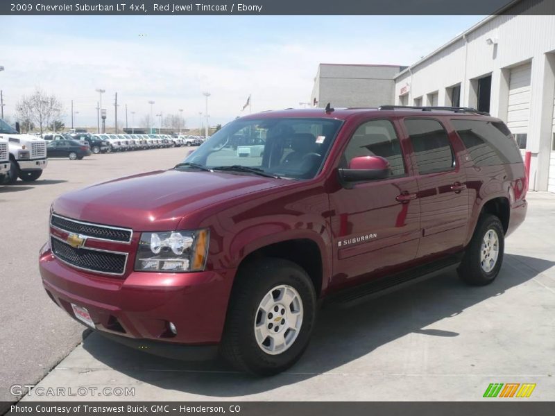 Red Jewel Tintcoat / Ebony 2009 Chevrolet Suburban LT 4x4