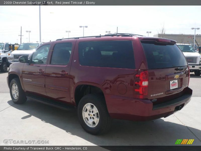 Red Jewel Tintcoat / Ebony 2009 Chevrolet Suburban LT 4x4