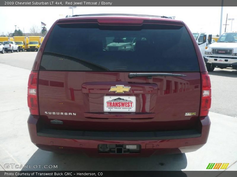 Red Jewel Tintcoat / Ebony 2009 Chevrolet Suburban LT 4x4