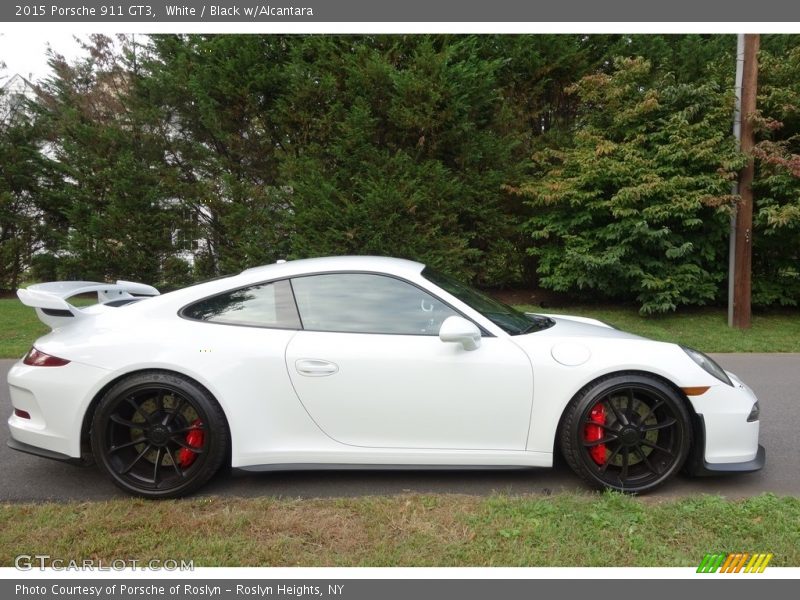 White / Black w/Alcantara 2015 Porsche 911 GT3