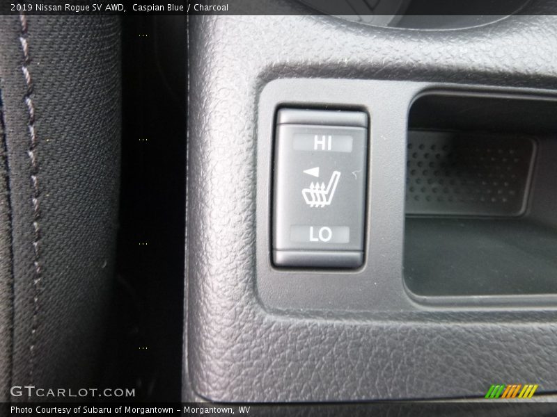 Caspian Blue / Charcoal 2019 Nissan Rogue SV AWD
