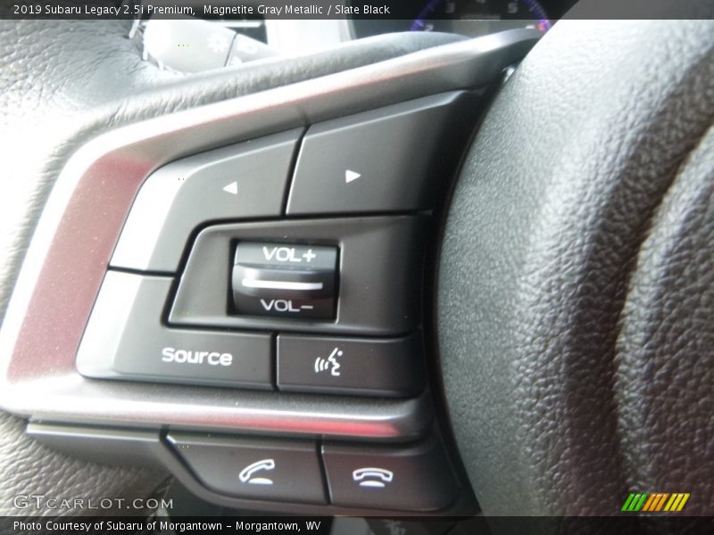 Magnetite Gray Metallic / Slate Black 2019 Subaru Legacy 2.5i Premium