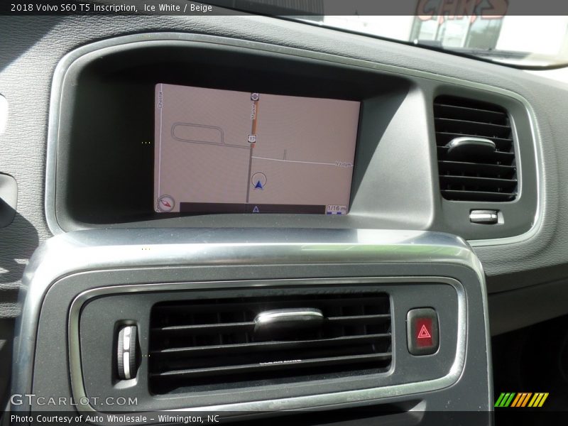 Navigation of 2018 S60 T5 Inscription