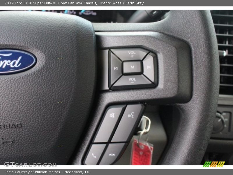  2019 F450 Super Duty XL Crew Cab 4x4 Chassis Steering Wheel