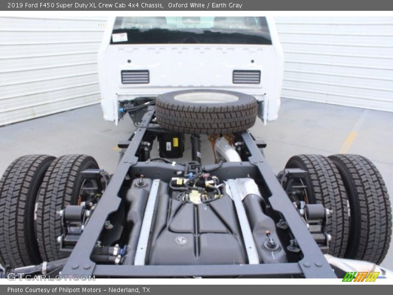 Undercarriage of 2019 F450 Super Duty XL Crew Cab 4x4 Chassis