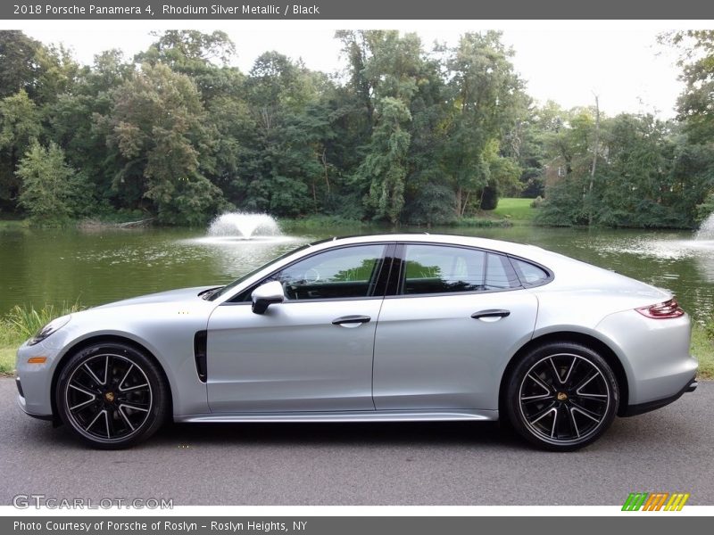  2018 Panamera 4 Rhodium Silver Metallic