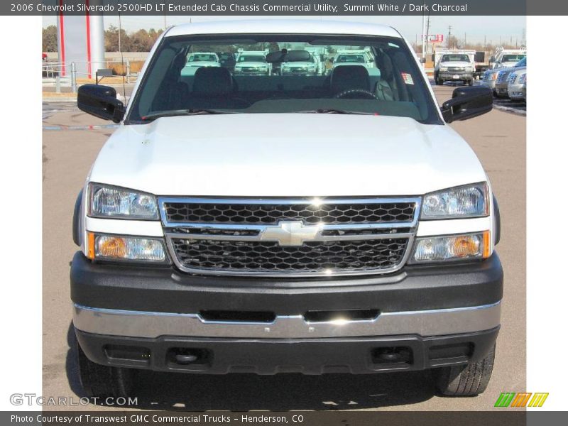 Summit White / Dark Charcoal 2006 Chevrolet Silverado 2500HD LT Extended Cab Chassis Commercial Utility