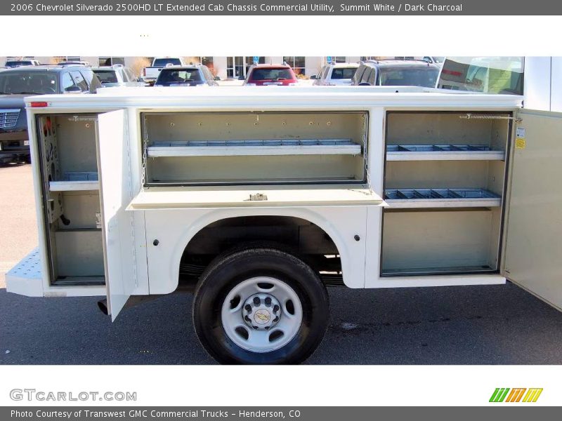 Summit White / Dark Charcoal 2006 Chevrolet Silverado 2500HD LT Extended Cab Chassis Commercial Utility