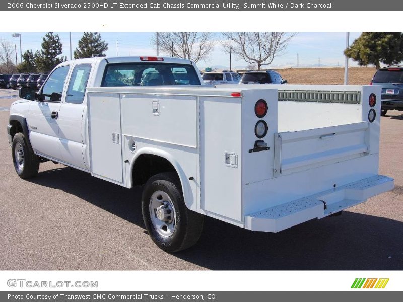 Summit White / Dark Charcoal 2006 Chevrolet Silverado 2500HD LT Extended Cab Chassis Commercial Utility