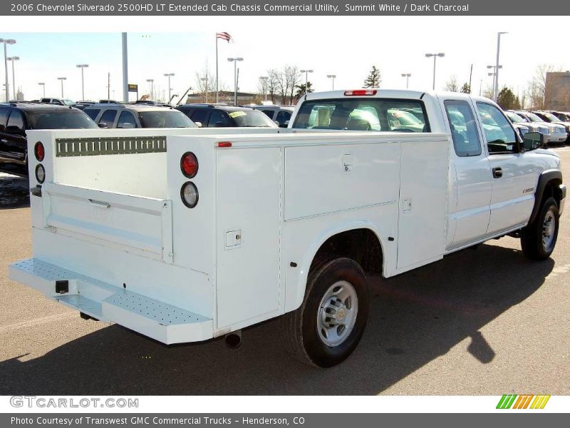 Summit White / Dark Charcoal 2006 Chevrolet Silverado 2500HD LT Extended Cab Chassis Commercial Utility