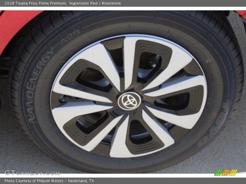 Hypersonic Red / Moonstone 2018 Toyota Prius Prime Premium
